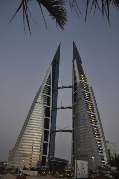 Bahrein centro de comércio mundial — Fotografia de Stock
