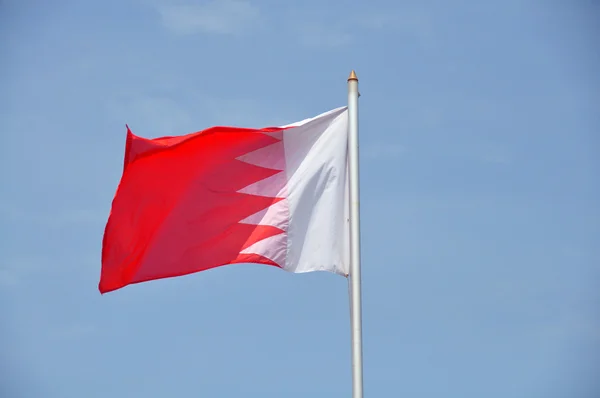 Bahrains flagga — Stockfoto