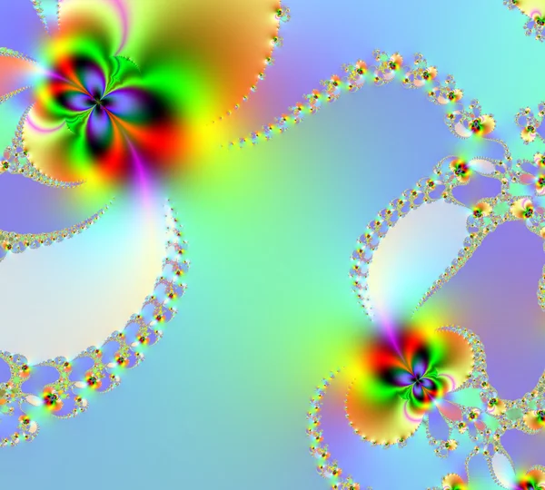Fondo fractal abstracto elegante — Foto de Stock
