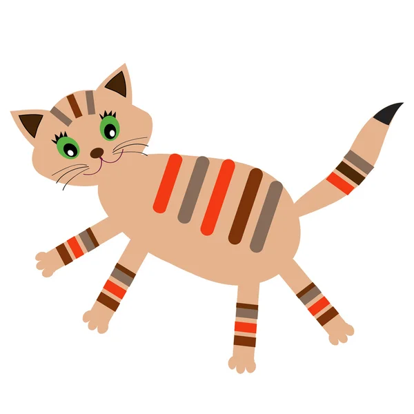 Lilla katten (vector version) — Stock vektor