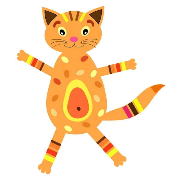 Kleine kat (vector versie) — Stockvector