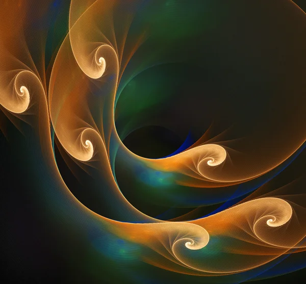 Elegante abstracte fractal achtergrond — Stockfoto