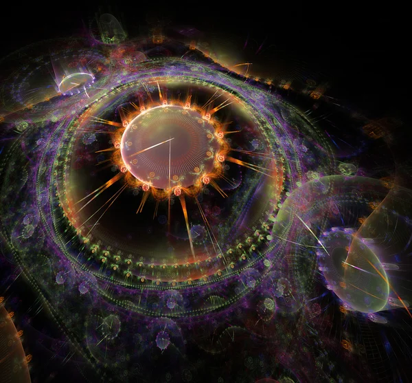 Elegant abstract fractal background — Stock Photo, Image