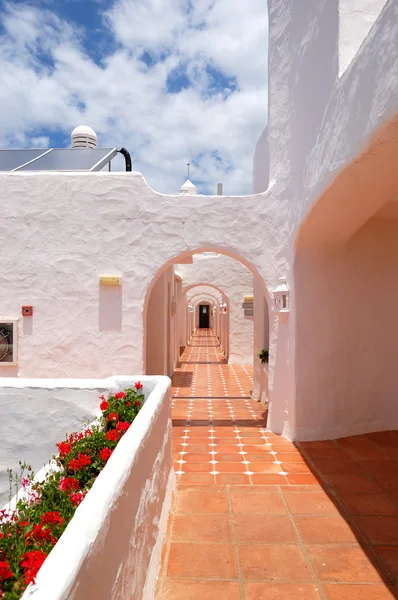 Building of the luxury hotel, Tenerife island, Spain — Stock Photo, Image