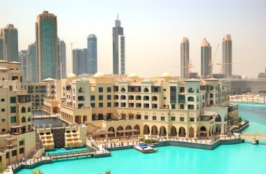 Dubai, Birleşik Arap Emirlikleri - Ağustos 27: Saray - eski şehir oteli. l.
