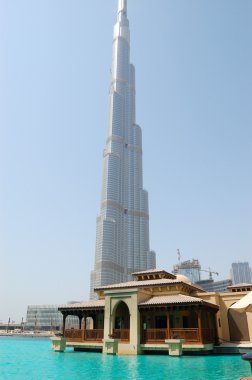 Dubai, Birleşik Arap Emirlikleri - Ağustos 27: burj dubai (burj bitirme aşaması