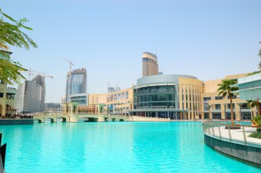 DUBAI - AUGUST 27: The Dubai Mall on August 27, 2009 in Dubai. I clipart