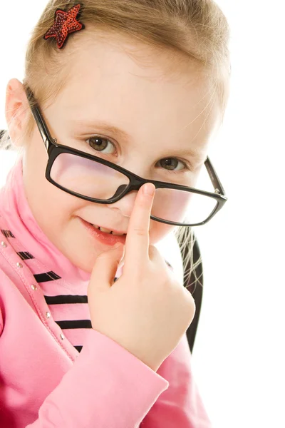 La niña en gafas —  Fotos de Stock