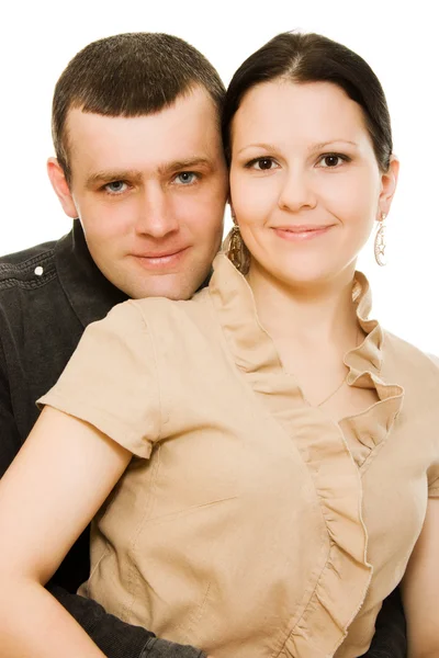 Älskar med varandra man och kvinna — Stockfoto