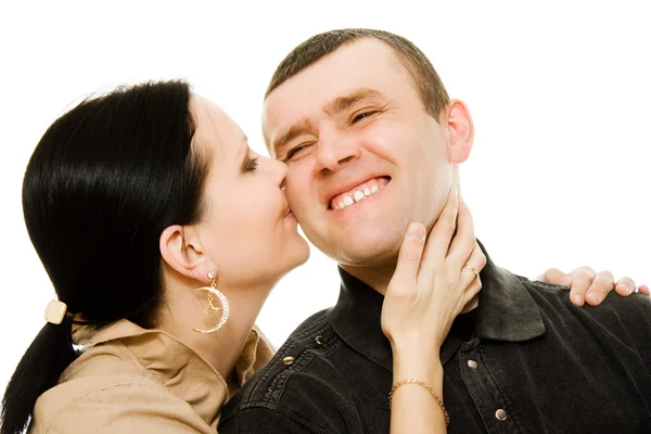 Liebe zueinander Mann und Frau — Stockfoto