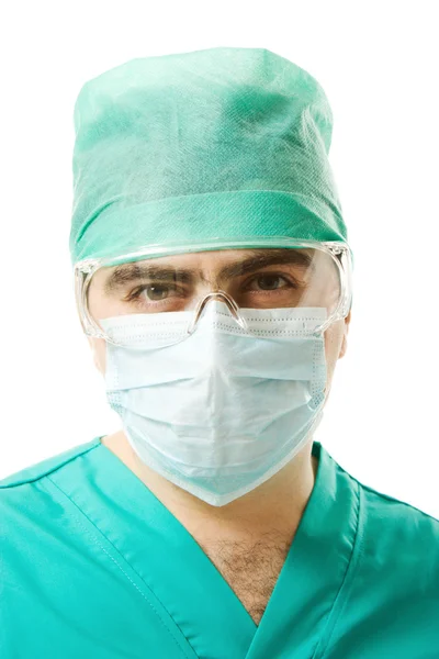 Portret człowieka chirurg — Zdjęcie stockowe