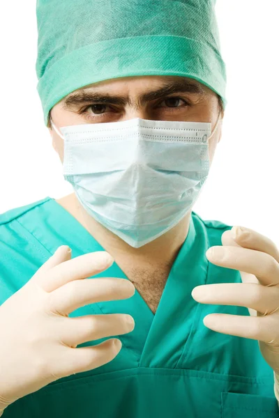 Ritratto chirurgo uomo — Foto Stock
