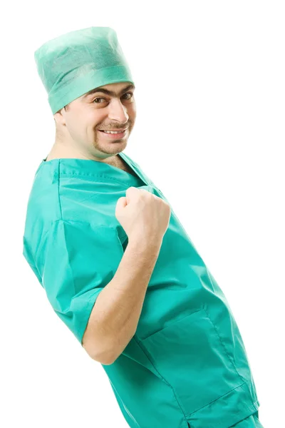 Successful doctor of man — Stock Photo, Image