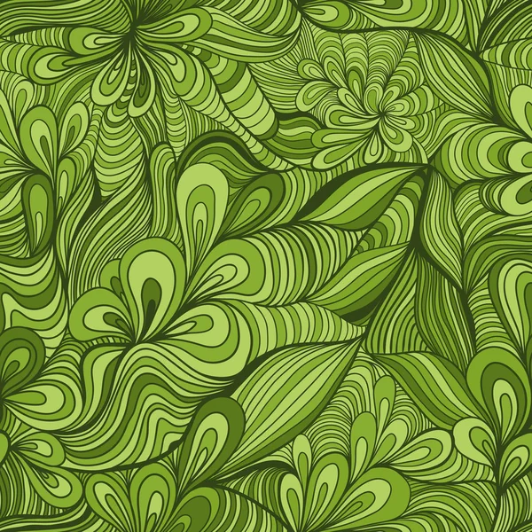 Барвистий безшовний абстрактний мальований візерунок, фон хвиль — стоковий вектор