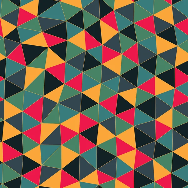 无缝纹理与三角形，马赛克无止境 pattern.seamless — 图库矢量图片