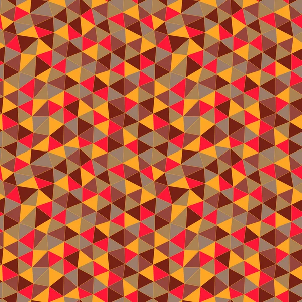 Struttura senza cuciture con triangoli, mosaico infinito Pattern.Seamless — Vettoriale Stock