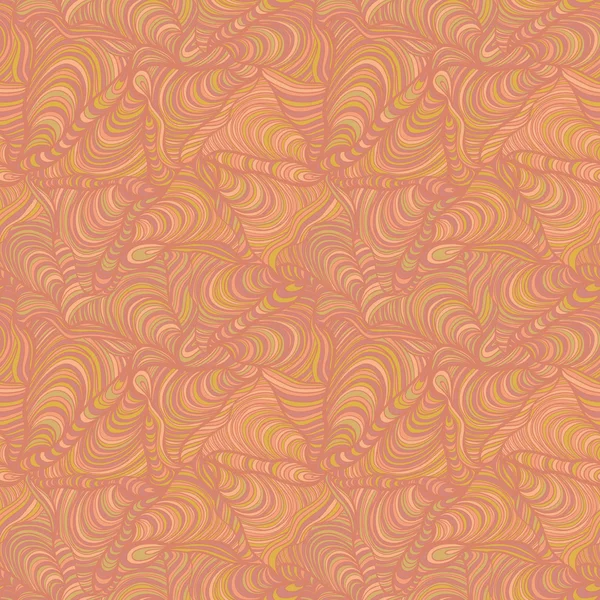 Bright seamless abstract hand-drawn pattern, waves background. C ...