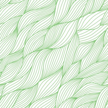 Seamless abstract hand-drawn pattern looks like grass clipart