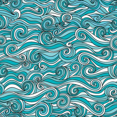 renkli soyut çizilmiş desen, dalgalar arka plan