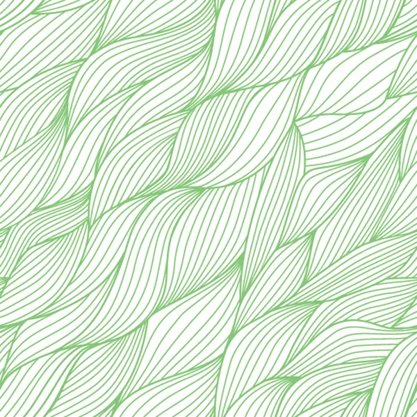 Patrón abstracto sin costuras dibujado a mano parece hierba — Vector de stock