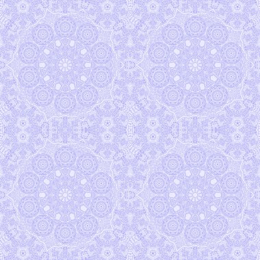 ornamental round lace pattern, circle background with many detai clipart