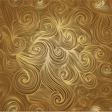 seamless abstract hand-drawn pattern, waves background clipart