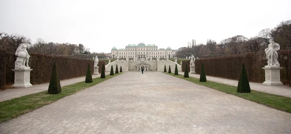 Hösten i belvedere park — Stockfoto