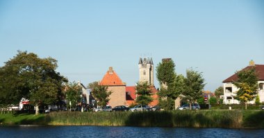Hollanda'da Sluis şehir