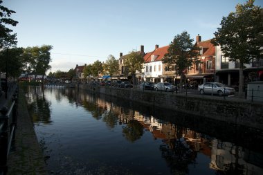 Hollanda'da Sluis şehir