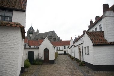 Kortrijk town in belgium clipart