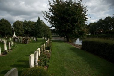 Belçikalı kasaba ypres askerler bellek