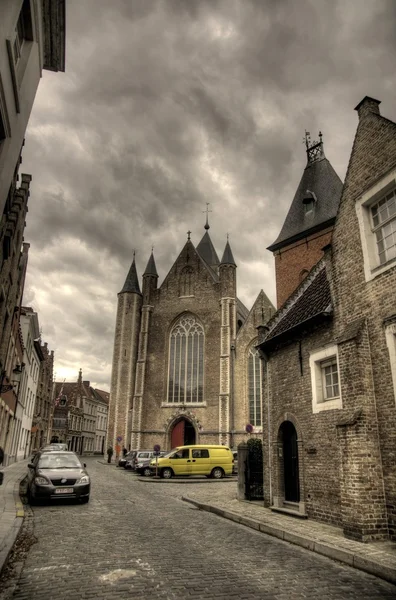 Brugge içinde seyahat — Stok fotoğraf