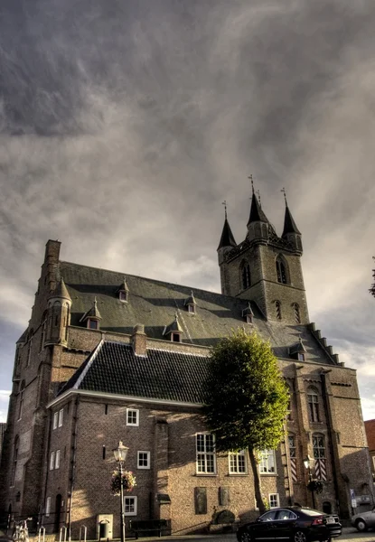 Sluis stad in Nederland — Stockfoto