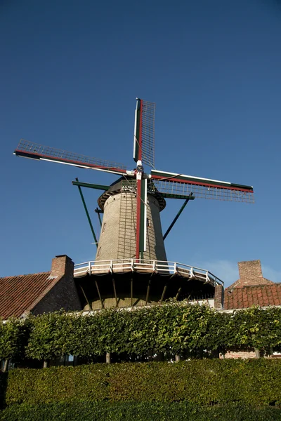 Sluis miasta w Holandii — Zdjęcie stockowe