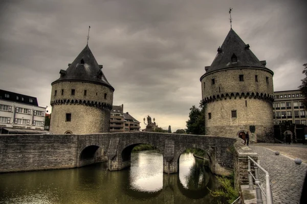 De stad Kortrijk in België — Stockfoto