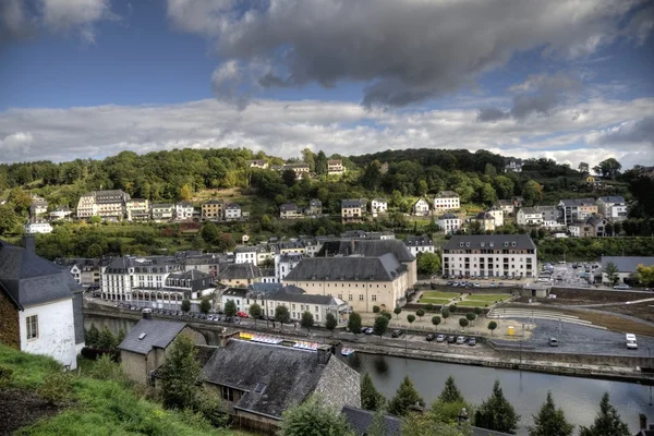 stock image Bouillon medieval castle in belgium