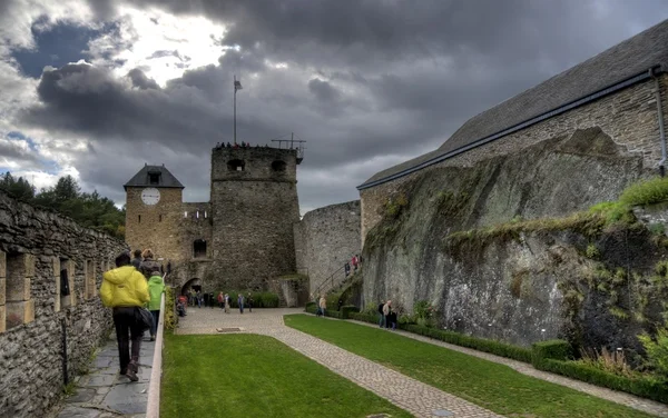 Бульйон середньовічного замку в Бельгії — стокове фото