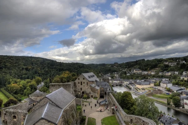 stock image Bouillon medieval castle in belgium