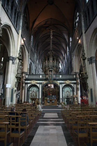 Catedral em Brugge — Fotografia de Stock