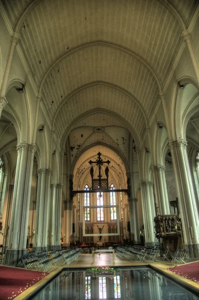 Katedrála v Bruggách — Stock fotografie
