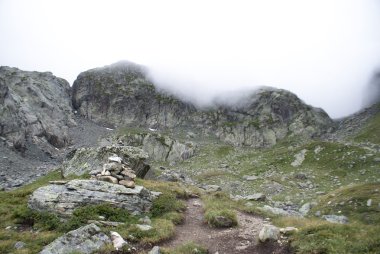 Yaz aylarında frensh alpes hiking