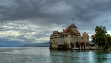 Chateau de chillon İsviçre