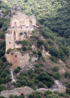 Celile'de Haçlı Kalesi kalıntıları