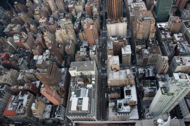 Manhattan'dan empire state görünümü oluşturma