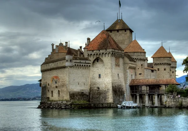 Chateau de Chillon in Svizzera — Foto Stock
