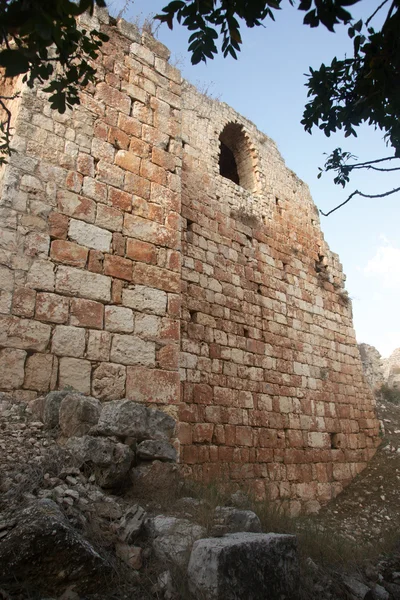 Křižáci hradní zříceniny v Galileji — Stockfoto