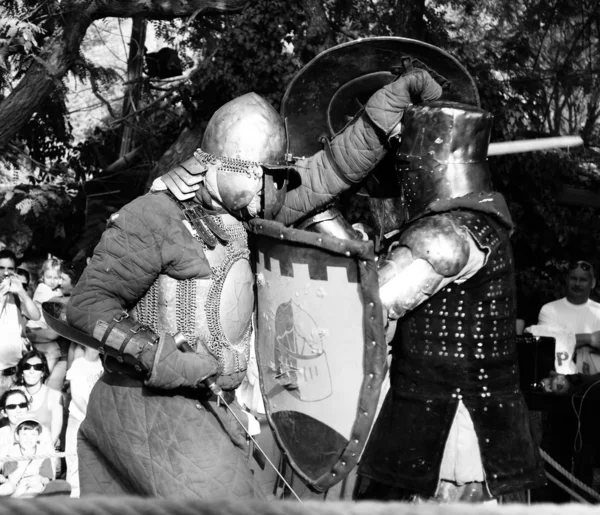 Μάχη ιππότης στην Ιερουσαλήμ — Φωτογραφία Αρχείου