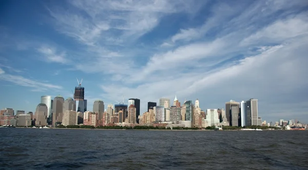 Blick von Süden nach New York — Stockfoto