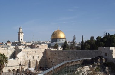 Temple mount view clipart