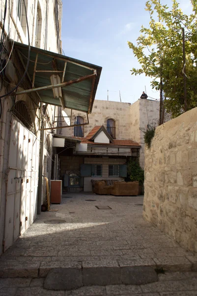 Eski Kudüs sokaklarında — Stok fotoğraf